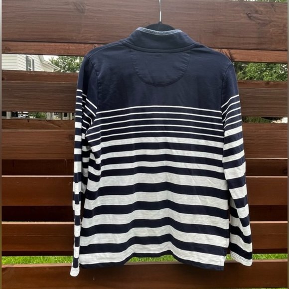 L.L. Bean Soft Cotton Rugby Stripe Shirt - Picture 4 of 7